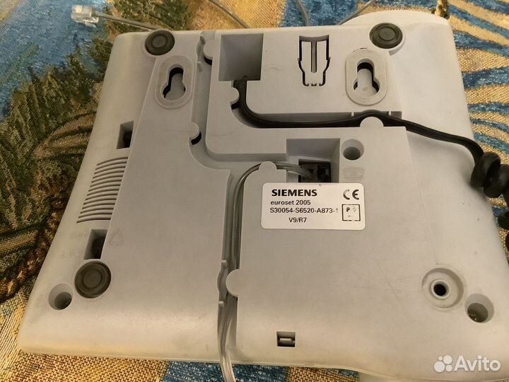 Стационарный телефон siemens euroset 2005