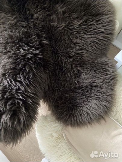 Шкура овчина ковер икеа натуральный