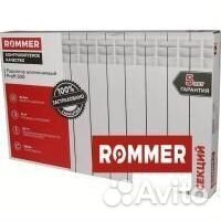 Радиатор алюминиевый rommer profi 500/80 4 секций