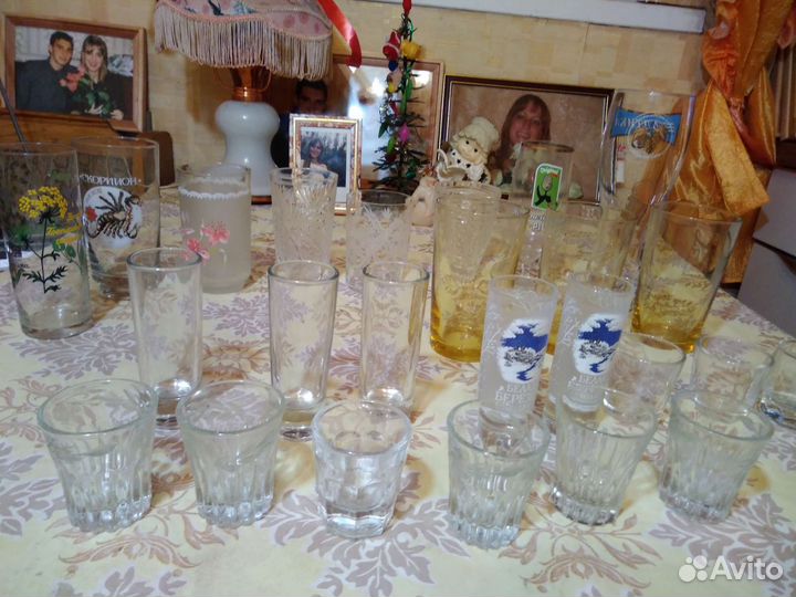 Стопки и стаканы Чехия