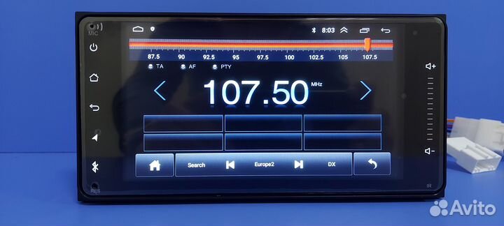 Магнитола 200 100 2 din на андроиде Тойота