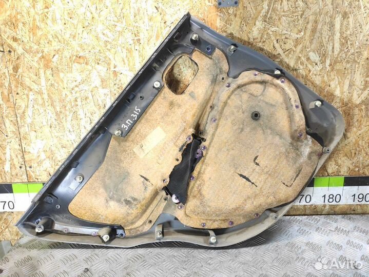 Обшивка двери задней правой Opel Astra F