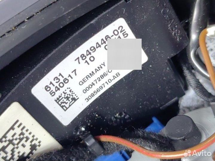 Оригинальный M руль на BMW X5 F15