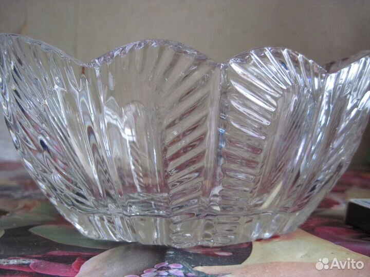 Салатницы хрустальные за 3шт