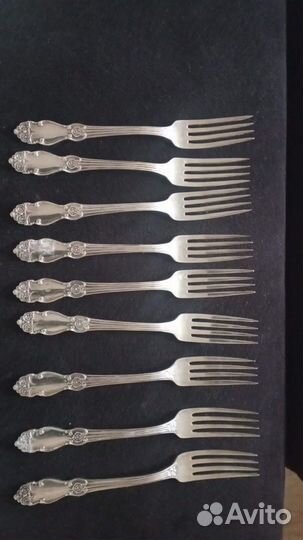 Набор столовых приборов мельхиор СССР