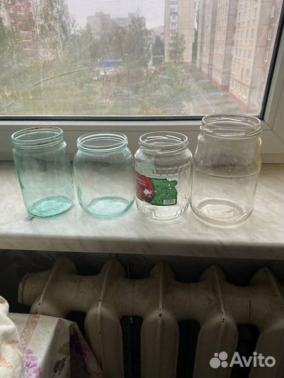 Банки стеклянные 0.7 и 0.8 и 0.9 литра