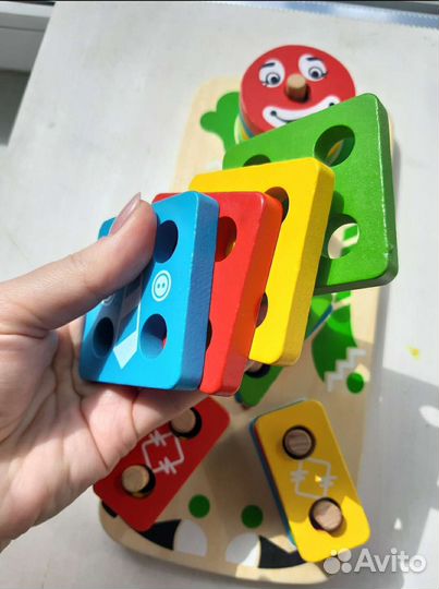 Игрушка сортер клоун