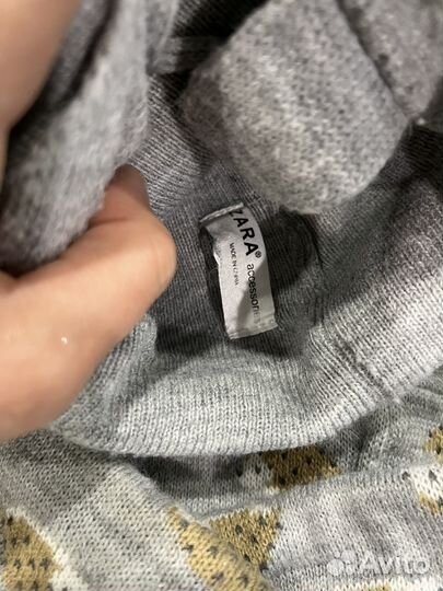 Комплект шапка снуд zara