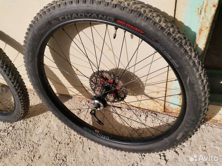 Колеса в сборе 29+ (встанут на фэт)
