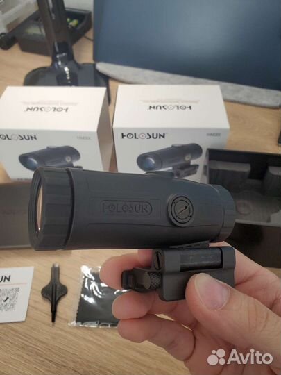 Новый Магнифер holosun hm3x. Оригинал