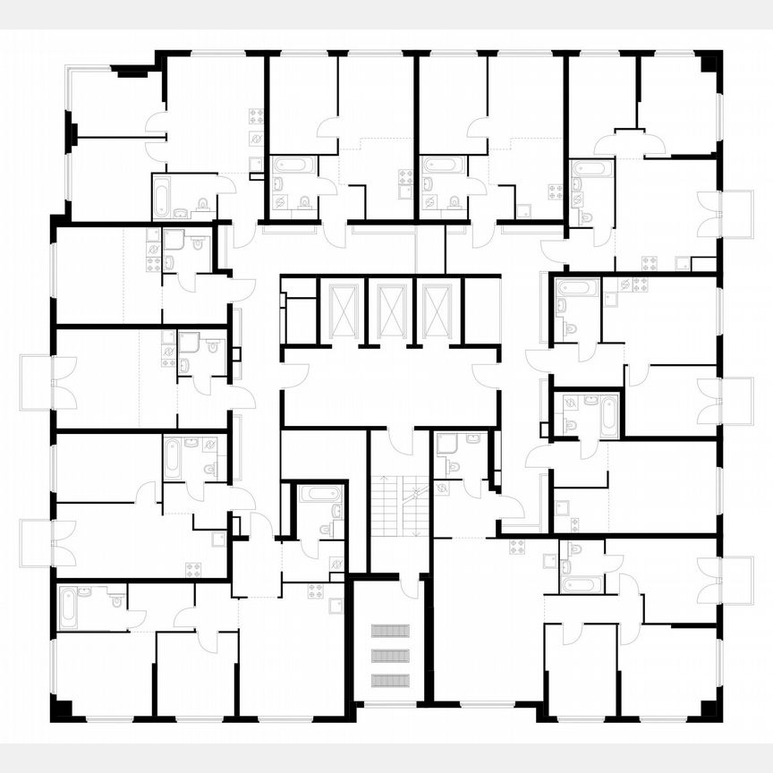 Квартира-студия, 25 м², 3/12 эт.