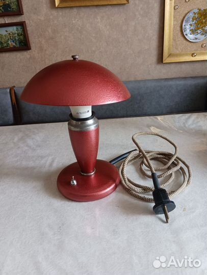 Настольная лампа грибок СССР
