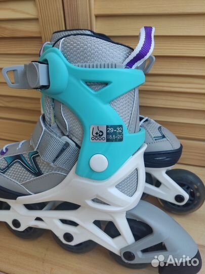 Ролики детские раздвижные 29-32 размер
