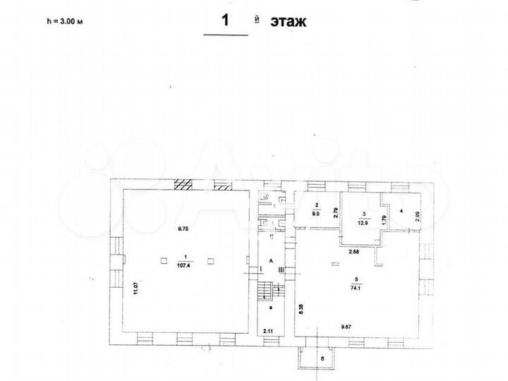 Продажа здания (осз) 486 м2 м. Выставочная (цао)