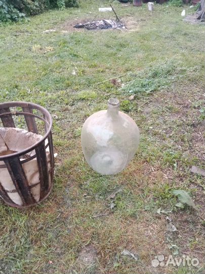 Бутыль стеклянная 40 л