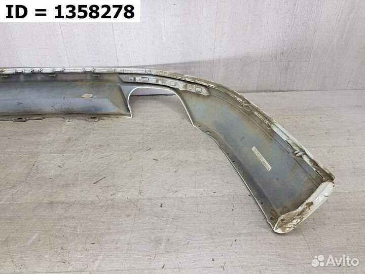 Спойлер бампера задний Volkswagen Passat B8 2014
