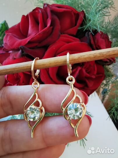 Серьги сияние