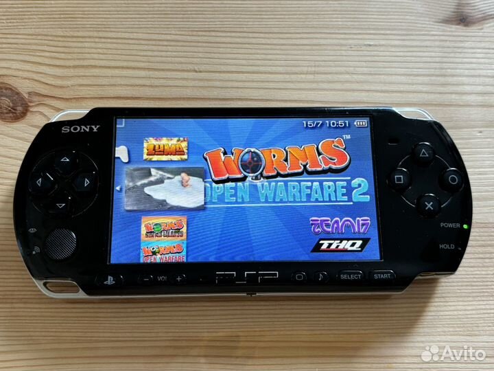 Sony PSP 3008 Slim прошитая с играми