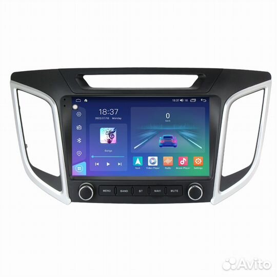 Андроид магнитолы для Hyundai Creta заводской вид