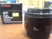 Объектив Canon EF 50mm f 1.8 II