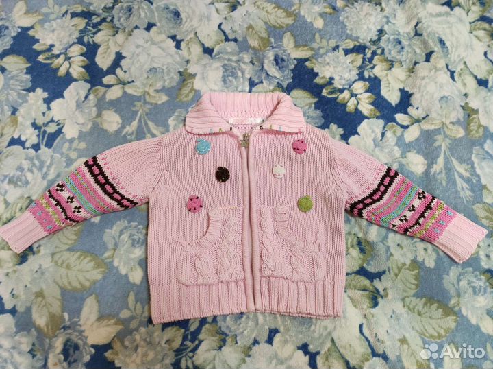 Детские вещи пакетом на девочку 1,5 - 2 года 86 см