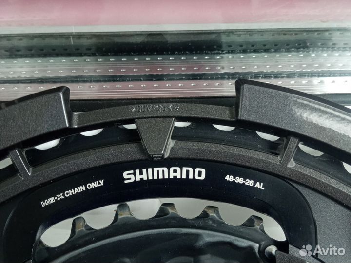 Тройник Shimano 48-36-26 AL