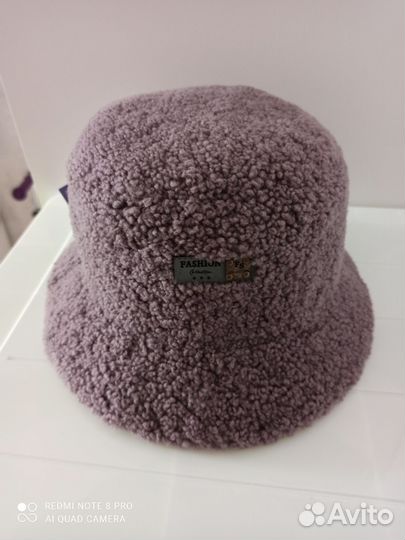 Шапка натуральный мех женская