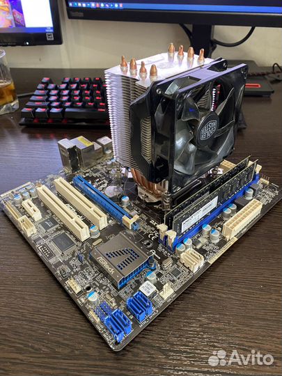 Intel core i5 2500 в сборке(мать, оперативка, охл)