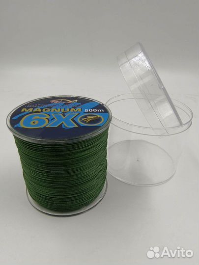 Плетеный шнур для рыбалки 500 метров