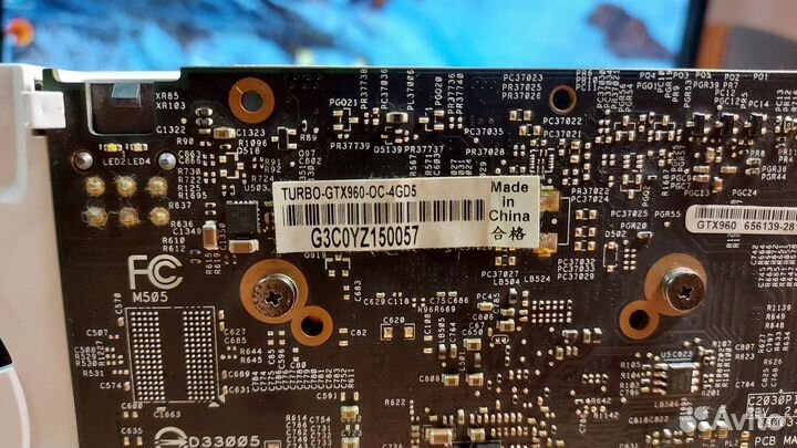 Видеокарта asus GeForce GTX960-OC Turbo