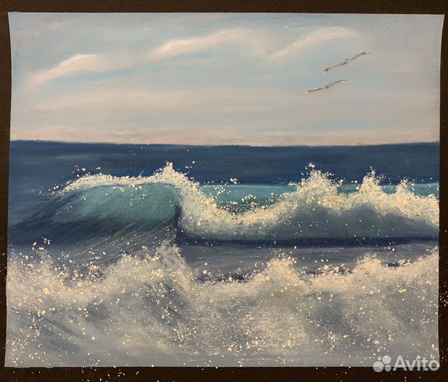 Картина пастель