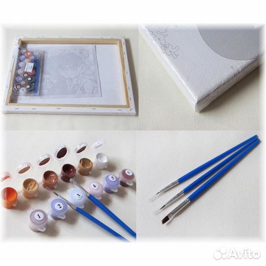 Картина по номерам 40*50. Двое под зонтом ZX 21400