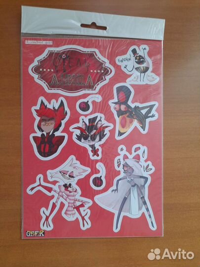 Набор наклеек Hazbin Hotel 1