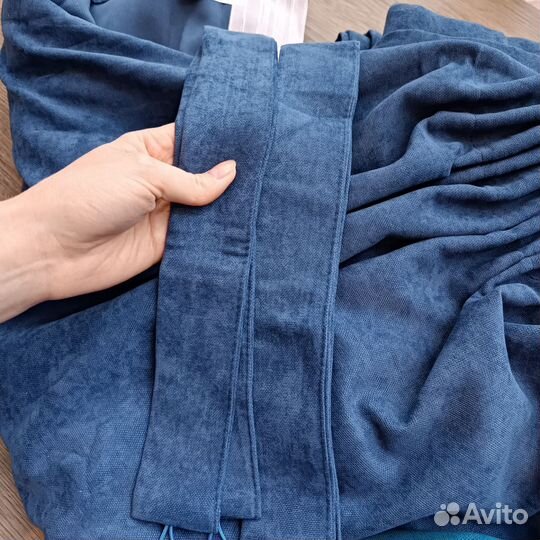 Шторы канвас 4м(2шт по 2м) качественный пошив