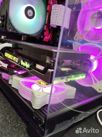 Видеокарта RTX palit 3070ti gamerock gamingpro 8gb