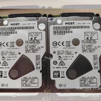 Жесткие диски 10штук по 500 гб 2.5" 7200 hgst