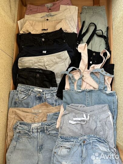 Женские штаны пакетом