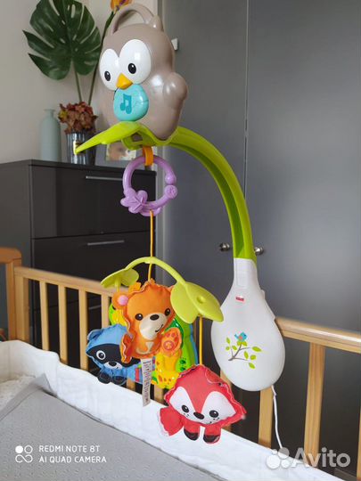Мобиль на кроватку и на столик для кормления