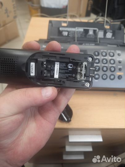 Факс panasonic kx-fc228 включается