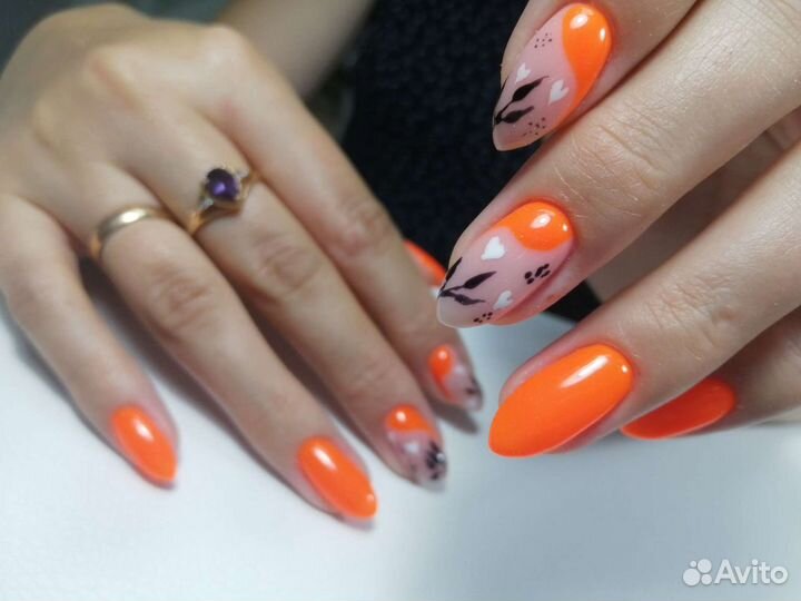 Аппаратный маникюр и покрытие гель-лак на кск