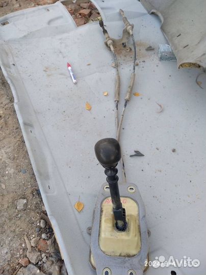 Fiat Albea, кулиса с тросами