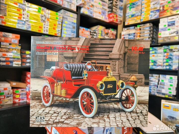 ICM 35605 Model T 1914 Fire Truck 1/35