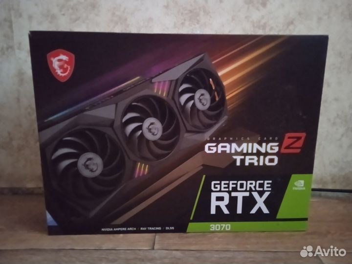 Видеокарта MSI GeForce RTX 3070 Gaming Z Trio