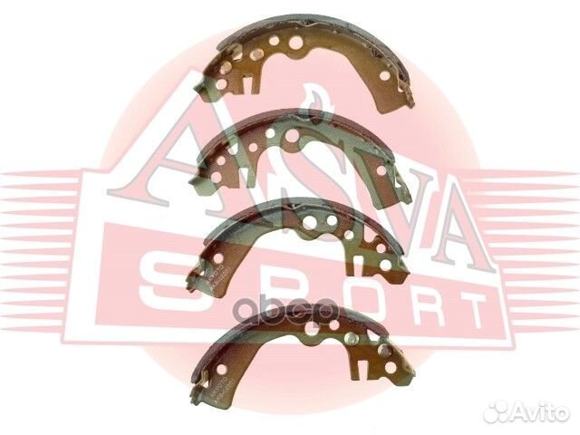 Колодки тормозные AKS02201 akyoto