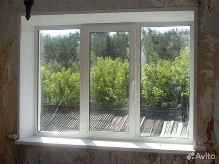 Пластиковое окно от завода