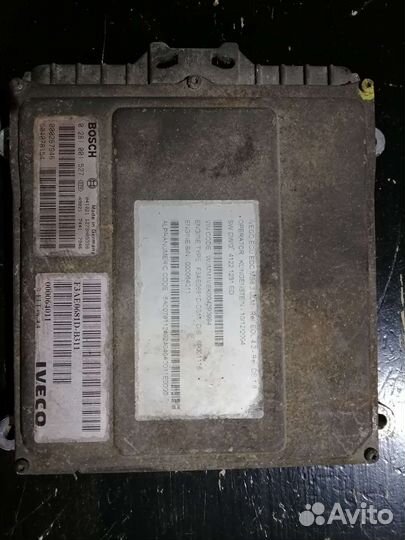 Блок управления двигателем iveco стралис курсор 10