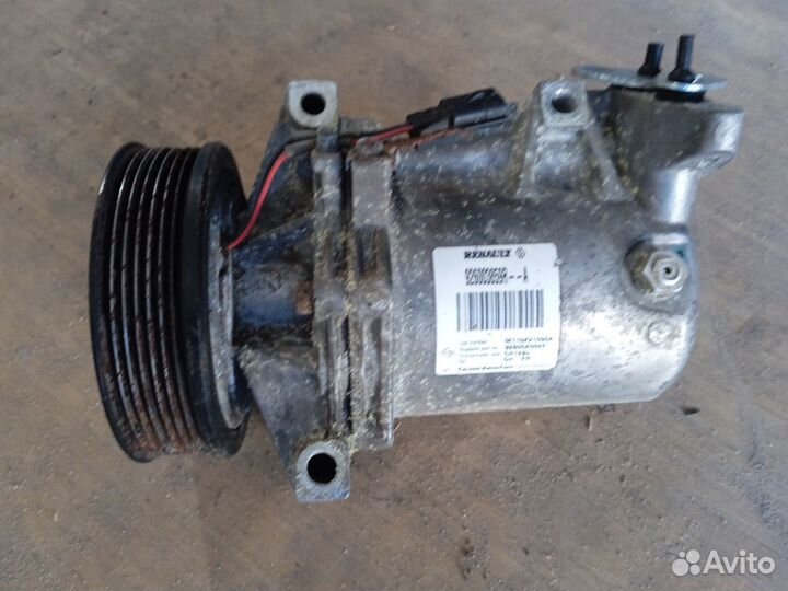 Компрессор кондиционера на renault duster