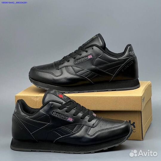 Кроссовки Reebok Classic Black (Арт.85256)