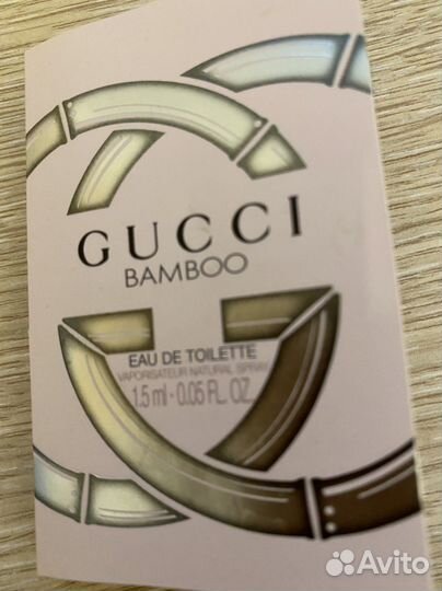 Духи флакон и пробник