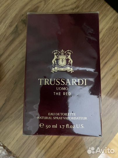Мужская туалетная вода trussardi. Италия
